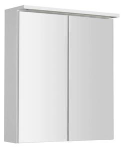 Aqualine Aqualine, Galerie KAWA STRIP cu iluminare LED 60x70x22cm, alb, WGL60S