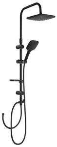 Aqualine Aqualine, coloana de dus KERA cu conexiune baterie, neagra, SL435