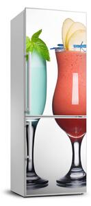Autocolant pe frigider cocktail-uri colorate