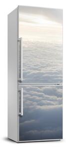 Foto Autocolant pentru piele al frigiderului Zbor deasupra norilor
