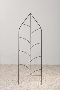 Spalier decorativ metal, Alexa, 29x150 cm, negru