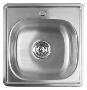 Aqualine Aqualine, Chiuveta inox 48x18x48cm, AQ4848B