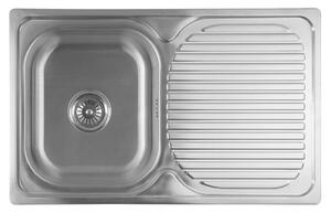Aqualine Aqualine, Chiuveta inox 78x18x48cm, AQ7848B