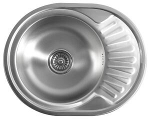 Aqualine Aqualine, Chiuveta inox 57x18x45 cm, AQ5745B