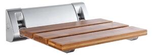 Aqualine Aqualine, Scaun de dus 32x23cm, pliabil, bambus, AE236