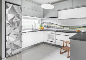 Autocolant frigider acasă 3D Abstracție