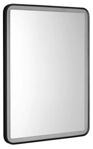 Aqualine Aqualine, oglinda SWIDA cu iluminare LED 60x80cm, senzor tactil, reglabil, negru mat, SW060