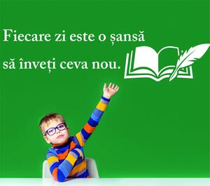 Sticker Educativ - Învață ceva nou