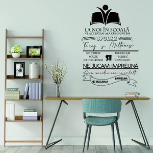 Sticker Educativ - LA NOI IN SCOALA