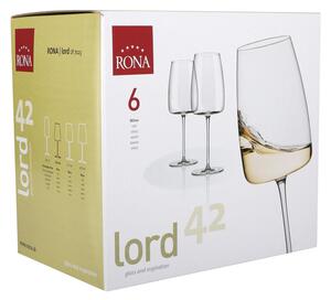 Set 6 pahare vin 420ml, RONA Lord