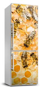 Foto Autocolant pentru piele al frigiderului albinele lucrătoare