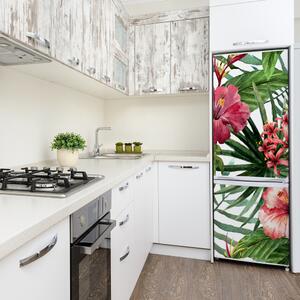 Autocolant frigider acasă model Hawaii