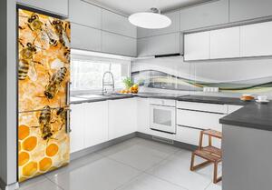 Foto Autocolant pentru piele al frigiderului albinele lucrătoare