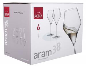 Set 6 pahare vin 380ml, RONA Aram