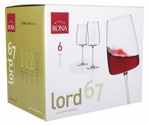 Set 6 pahare vin 670ml, RONA Lord