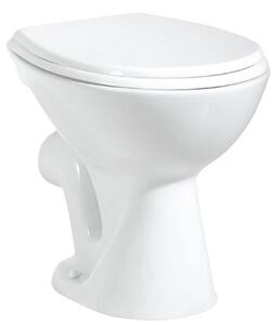 Aqualine Aqualine, vas WC 36x47cm, deșeuri spate, alb, TP330