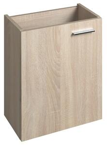 Aqualine Aqualine, dulap lavoar ZOJA 39,5x50x22cm, stejar platinat, 51049DP