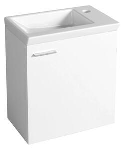 Aqualine Aqualine, dulap lavoar ZOJA 44x50x23,5cm, alb, 51046