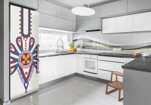 Autocolant frigider acasă model popular polonez