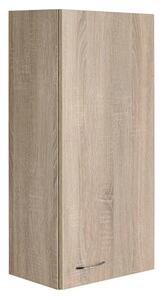 Aqualine Aqualine, dulap superior ZOJA/KERAMIA FRESH 35x76x23cm, stejar platinat, 50336