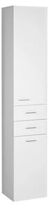 Aqualine Aqualine, dulap înalt ZOJA/KERAMIA FRESH cu coș 35x184x29cm, alb, 51230