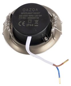 Set de 5 spoturi incastrate argintii cu dimmer pe 3 trepte - Ulo