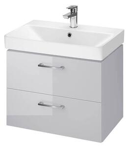 Cersanit - SET B278 LARA MILLE SLIM 60 (DULAP + LAVOAR), GRI, S801-317-DSM