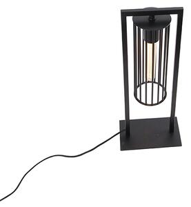 Lampă de masă modernă neagră - Balenco Wazo