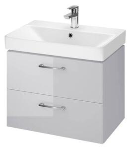 Cersanit - SET B278 LARA MILLE SLIM 60 (DULAP + LAVOAR), GRI, S801-317-DSM