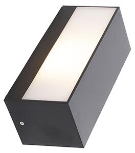 Aplică modernă neagră IP65 - Houks