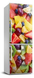 Foto Autocolant pentru piele al frigiderului fructe tocat
