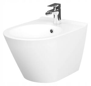 Cersanit City Oval, bideu suspendat 52x37cm, alb, K35-043