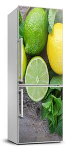 Autocolant pe frigider Lime si lamaie