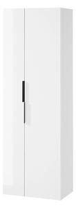 Cersanit City, dulap baie inalt 60x36x180 cm, alb, S584-019-DSM