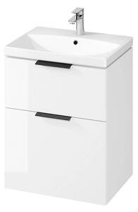 Cersanit City, dulap baie cu chiuveta 60x45x77,5 cm, alb lucios, S801-422