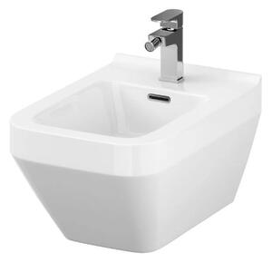 Patrat suspendat bideu WC Cersanit Crea, alb, K114-010