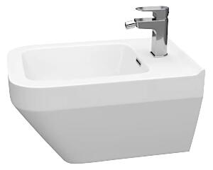 Patrat suspendat bideu WC Cersanit Crea, alb, K114-010