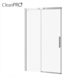 Cersanit Crea, usa culisanta pentru deschidere 120x200 cm, sticla transparenta 8mm, profil cromat, S159-007