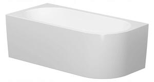 Cersanit Crea, cada de baie acrilica autoportanta pe perete 170x82 cm stanga, S301-329