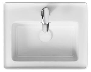 Cersanit Crea, dulap suspendat cu chiuveta 50cm, set B113, stejar, S801-287