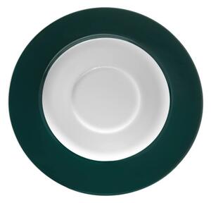 Set servire ceai sau cafea, 12 piese, 6 persoane, Aura Green