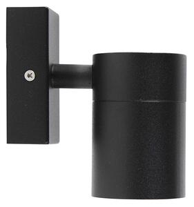 Set de 2 Aplice exterioare din oțel inoxidabil negru IP44 - Solo
