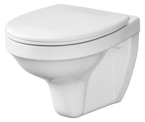 Cersanit DELFI - vas WC suspendat + scaun antibacterian din duroplast, alb, K97-133