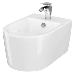 Bideu suspendat Cersanit Inverto 52 x 35,5 cm, alb, K671-002