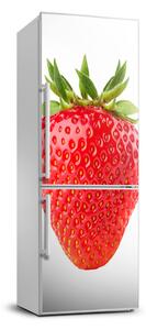 Foto Autocolant pentru piele al frigiderului căpșună