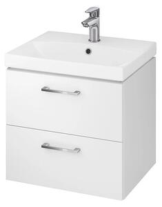 Cersanit Lara City 50, dulap SET + chiuveta, 494x397x460 mm, alb lucios, S801-141-DSM