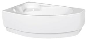 Cersanit Kaliope, cada coltar asimetrica stanga 170x110cm, alba, S301-114