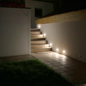 Set de 6 spoturi încastrate moderne oțel, inclusiv LED - Square 7