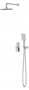 Cersanit Larga - set de dus ascuns, crom, S952-029