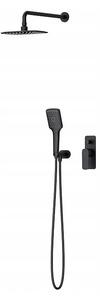 Cersanit Larga - set de dus ascuns, negru, S952-031